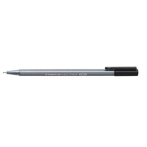 Staedtler Tri+ Fineliner Blk Pk10