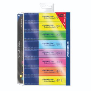 Staedtler HLghtr Ast 6 + 2 Pk8