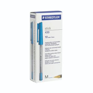 Staedtler 430 Medium Pen Blu Pk10