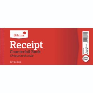 Silvine Receipt Bk Counterfoil Pk36