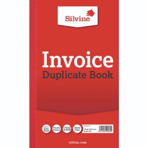Silvine Dup Invoice Book 611 Pk6