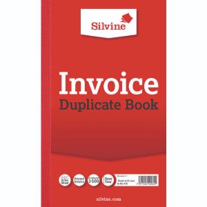 Silvine Dup Invoice Book 611 Pk6 Silvine Dup Invoice Book 611 Pk6