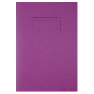 Silvine Purple A4 Ex Books Pk10 Silvine Purple A4 Ex Books Pk10