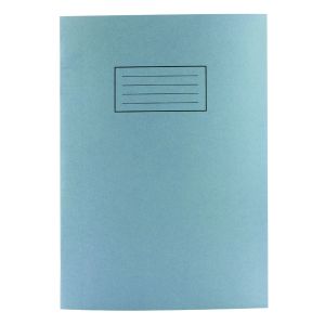 Silvine Plain Ex Book A4 Blu Pk10 Silvine Plain Ex Book A4 Blu Pk10