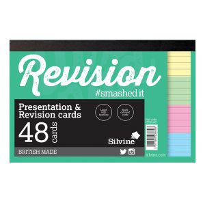 Silvine 48 Revision Card Ast Pk960