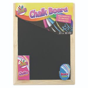 Chalk Board And Eraser Set Pk12
