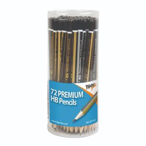 Tiger HB Pencils Dsp Pot Asst Pk72