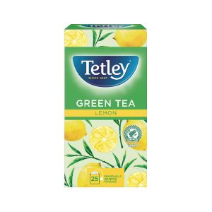 Tetley Green Tea w/Lemon Teabag Pk25