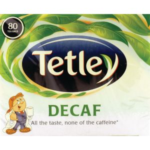 Tetley Decaffeinated Teabag Pk80
