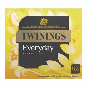 Twinings Everyday Tea Bags Pk1200 Twinings Everyday Tea Bags Pk1200