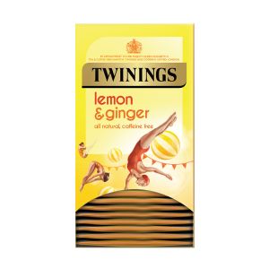 Twinings Lemon Ginger Infus Tea Pk20