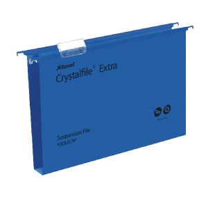Rexel Crystalfile Susn File Blu Pk25 Rexel Crystalfile Susn File Blu Pk25