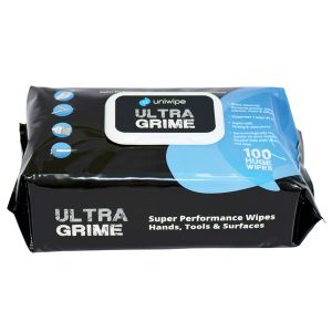 Uniwipe Ultra Grime Wipes Pk100