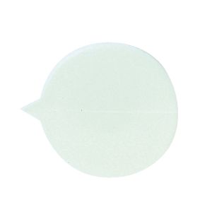 Gosecure Plain Round Seals Wht Pk500