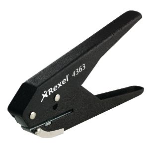 Rexel S120 Single Plier Punch Blk