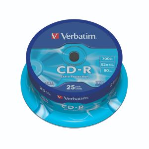 Verbatim CD-R Nonprintable Spd Pk25