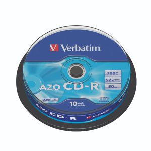 Verbatim CD-R Nonprint Spindle Pk10