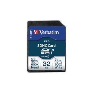 Verbatim Pro SDHC 32Gb Memory Card