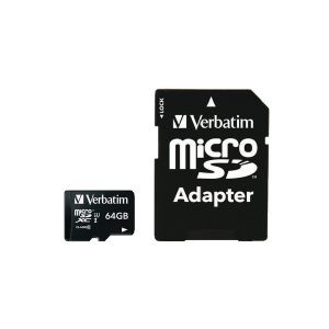 Verbatim Pro MicroSDXC 64Gb Mem Card