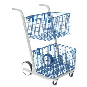 GoSecure Major Mail Trolley Silver