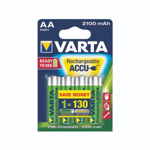 Varta Nimh AA Batteries Pk4