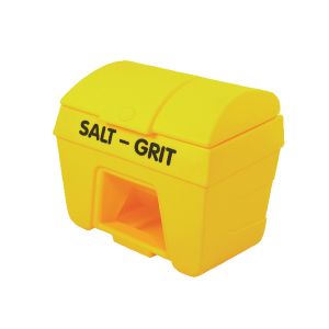 Salt/Grit Bin with Hopper 200L Ylw