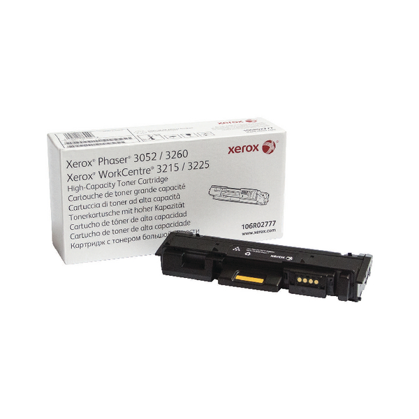 Xerox Toner High Cap Black 106R02777