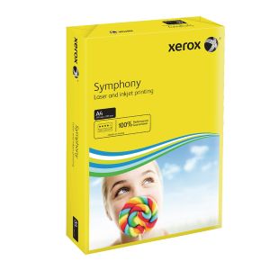 Xerox Symphony A4 80Gsm Ylw Pk500