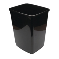 2Work 50L Swing Bin Base Only Black