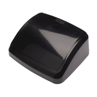 2Work Plastic 10L Swing Bin Lid Blk