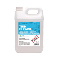 2Work Thin Bleach 5 Litre Bottle