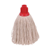 2Work 12oz Twine Rough Mop Red Pk10