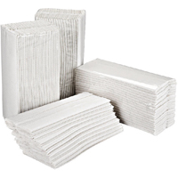 2Work Hnd Towel 2Ply Cfld Wht Pk2355