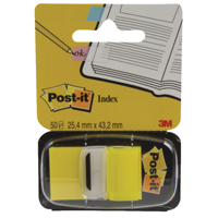 3M Postit Tape Flags Ylw 680-5 Pk600