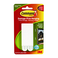 Command Hang Strip Lge Clipstrp Pk12