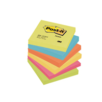Post-It Notes Energetic 76x76 Pk6