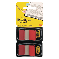 Postit Index Flag Dispenser Red Pk