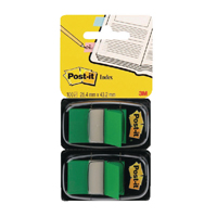 Postit Index Flag Dispenser Grn Pk2