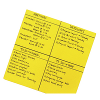 Post-It Ss Big Nts 279x279mm Yl Pk30