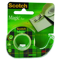 Scotch 810 Magic Tape 19mmx7.5m Pk12