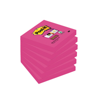 Post-it Super Sticky 76x76 Fuch Pk6