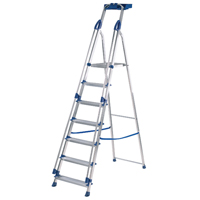Werner Blue Seal Stepladder 7Trd Pro Werner Blue Seal Stepladder 7Trd Pro