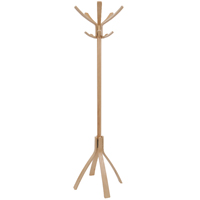 Alba Coat Stand Cafe Light Wood