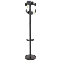 Alba Stan Coat Stand Black