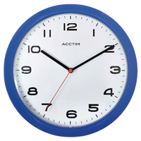 Acctim Aylesbury Wall Clock Blue