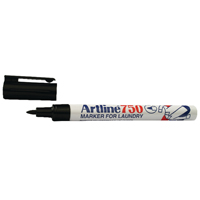 Artline Laundry Marker Black 750 P12