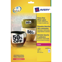 Avery Laser Label Heavy Duty 48 Per