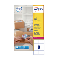 Avery Lsr Lbl 99.1x67.7Mm Wht P40