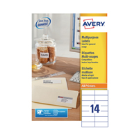 Averyl Multipurpose Lbl 14Tv 100 Sht