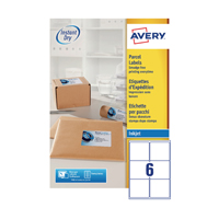 Avery Ijet Addr Lbl 6Tv Pk100 Wht